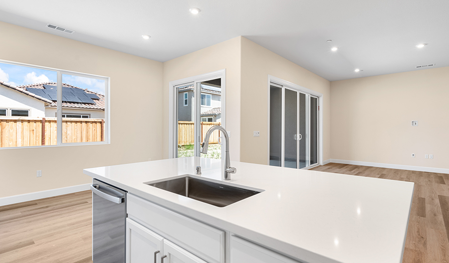 Kitchen of the Delaney floor plan