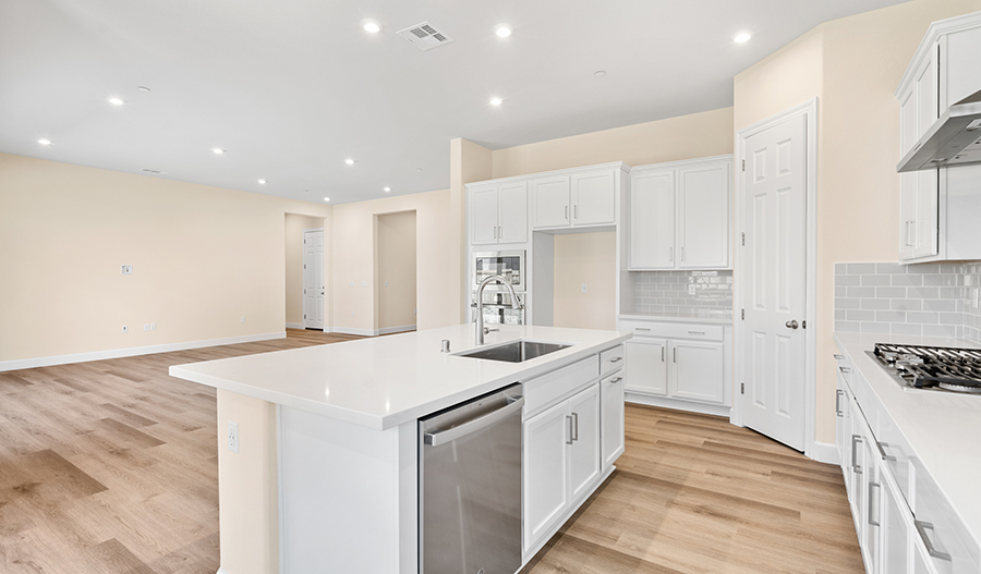 Kitchen of the Delaney floor plan