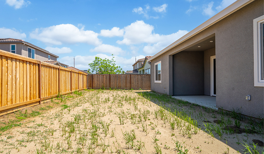 Rear Exterior of the Delaney floor plan