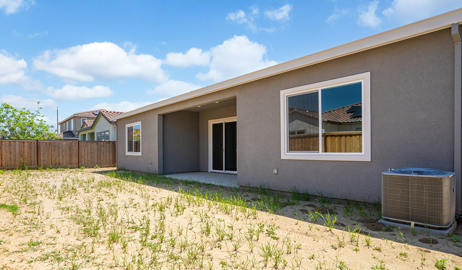 Rear Exterior of the Delaney floor plan