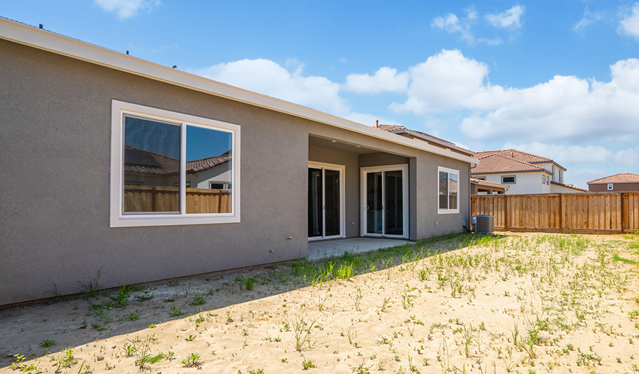 Rear Exterior of the Delaney floor plan