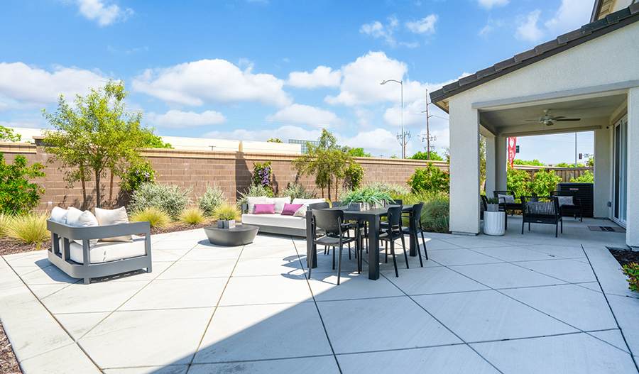 Rear Exterior of the Ammolite floor plan