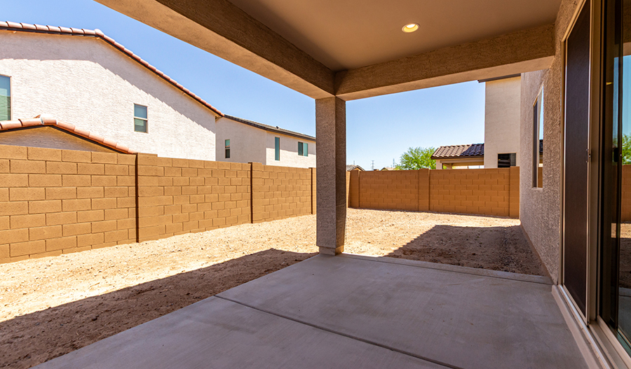 Rear Exterior of the Citrine floor plan