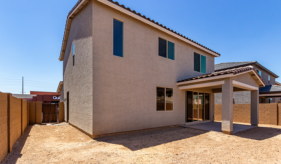 Rear Exterior of the Citrine floor plan