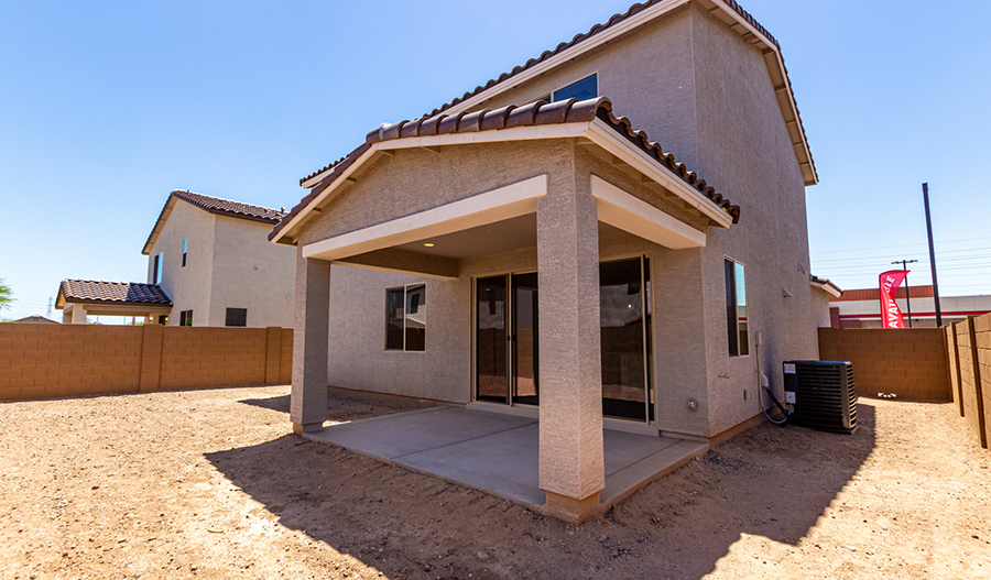 Rear Exterior of the Citrine floor plan