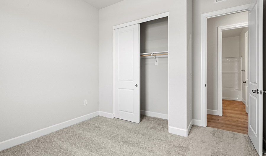 Closet of the Decker floor plan