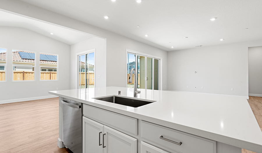 Kitchen of the Decker floor plan