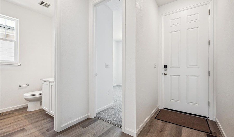 Entry of the Juniper floor plan
