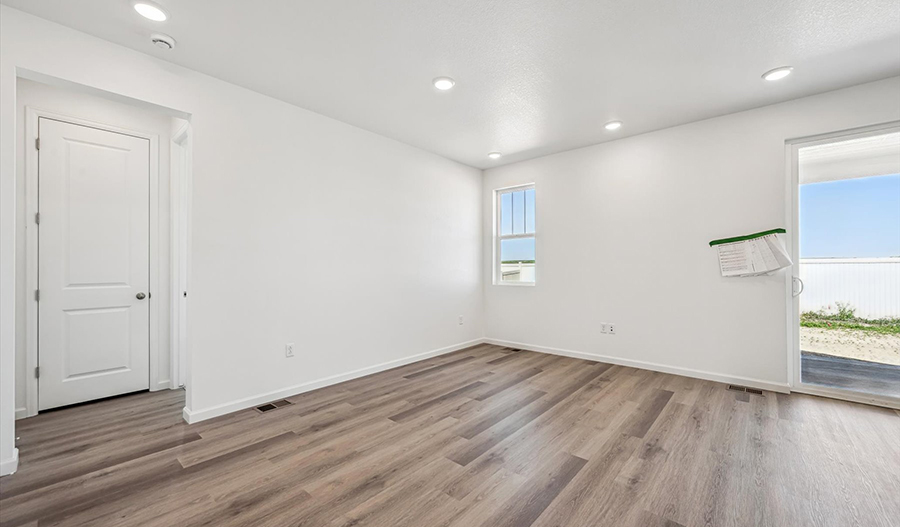 Great Room of the Juniper floor plan