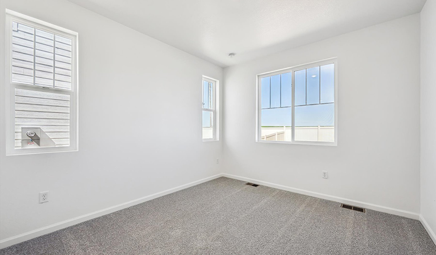 Bedroom  of the Juniper floor plan