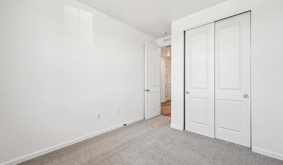 Bedroom  of the Juniper floor plan