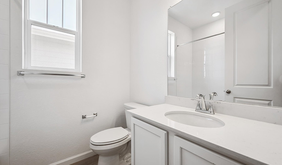 Bathroom  of the Juniper floor plan