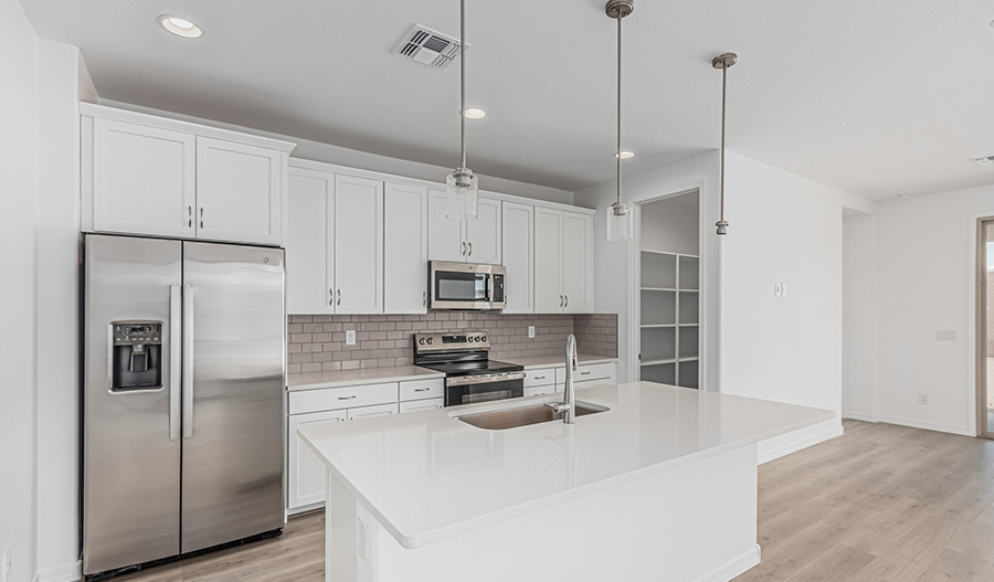 Kitchen of the Larimar floor plan