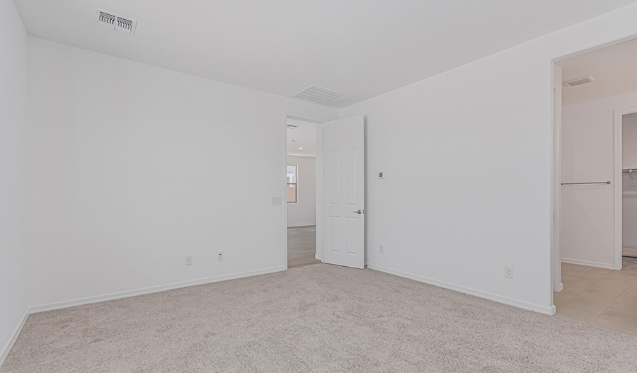Bedroom of the Larimar floor plan