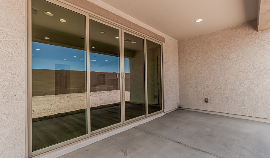 Rear Exterior of the Larimar floor plan
