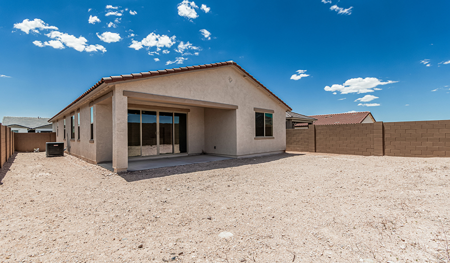Rear Exterior of the Larimar floor plan