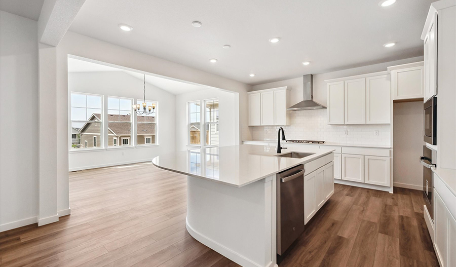 Kitchen of the Hemingway floor plan