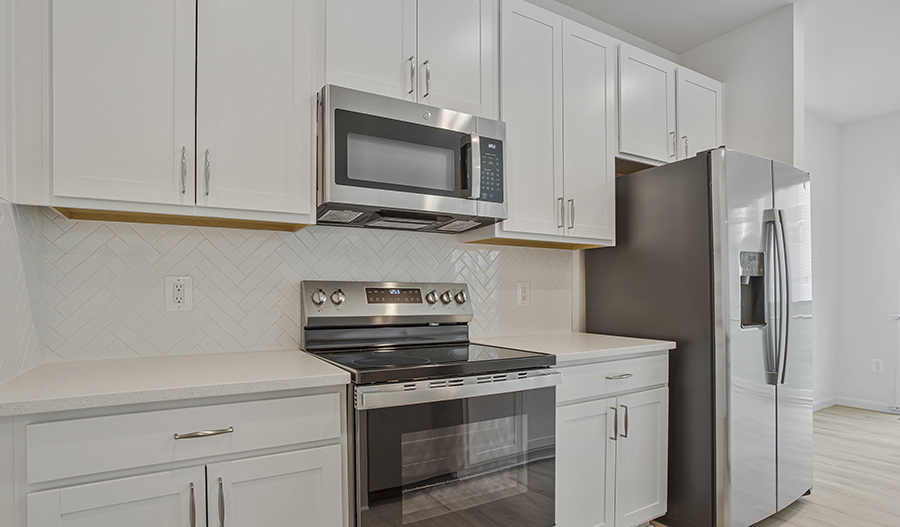 Kitchen of the Coral floor plan