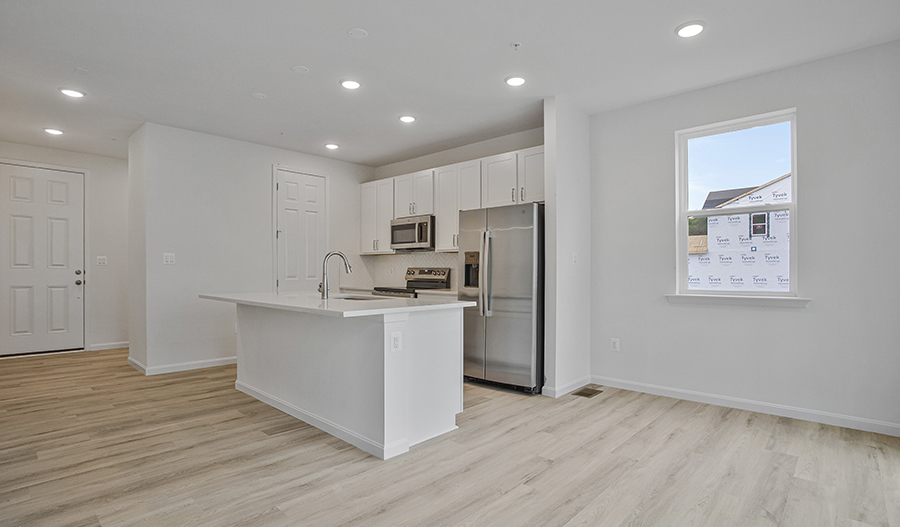 Kitchen of the Coral floor plan