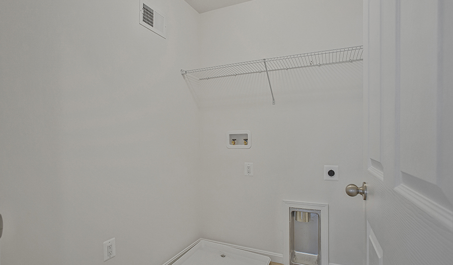 Laundry Room of the Coral floor plan