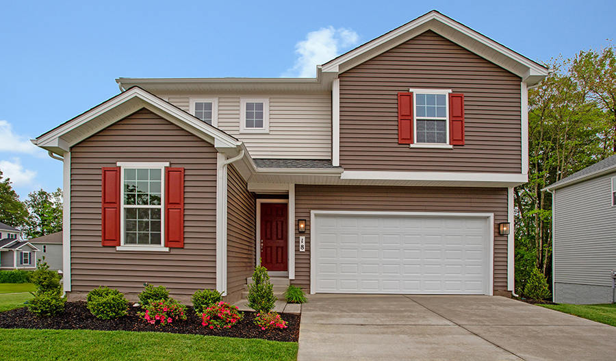 Exterior of the Moonstone floor plan