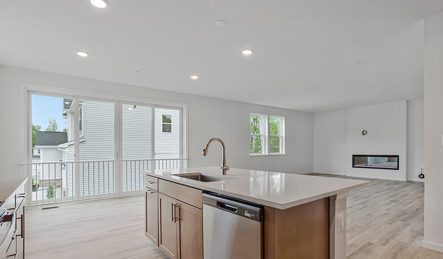 Kitchen of the Moonstone floor plan