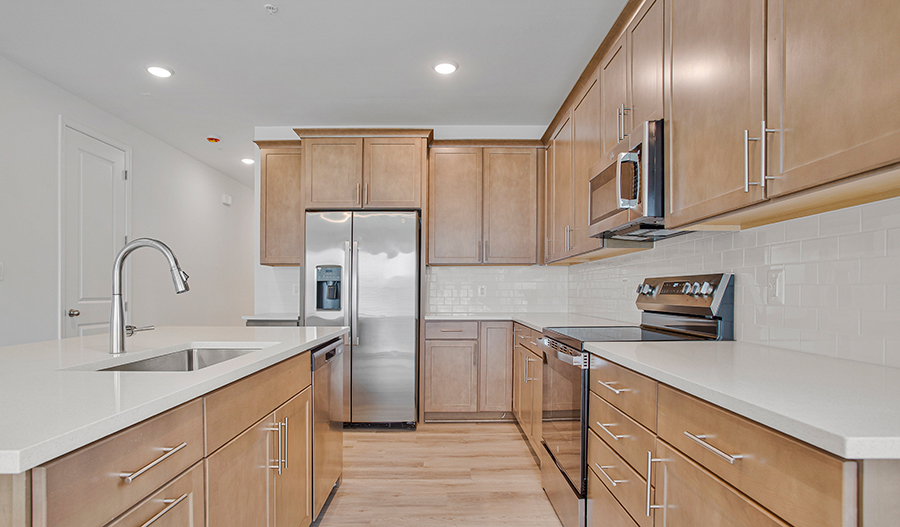 Kitchen of the Moonstone floor plan