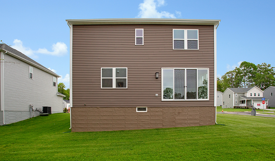Rear Exterior of the Moonstone floor plan
