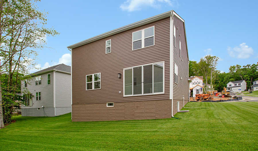 Rear Exterior of the Moonstone floor plan