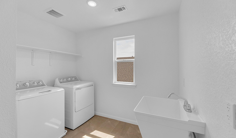 Laundry Room of the Ammolite floor plan