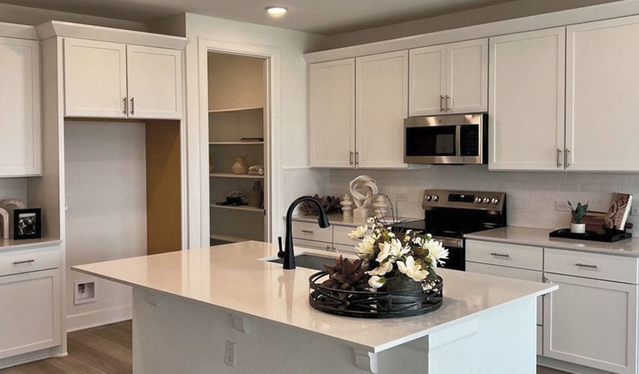 Kitchen of the Elderberry floor plan