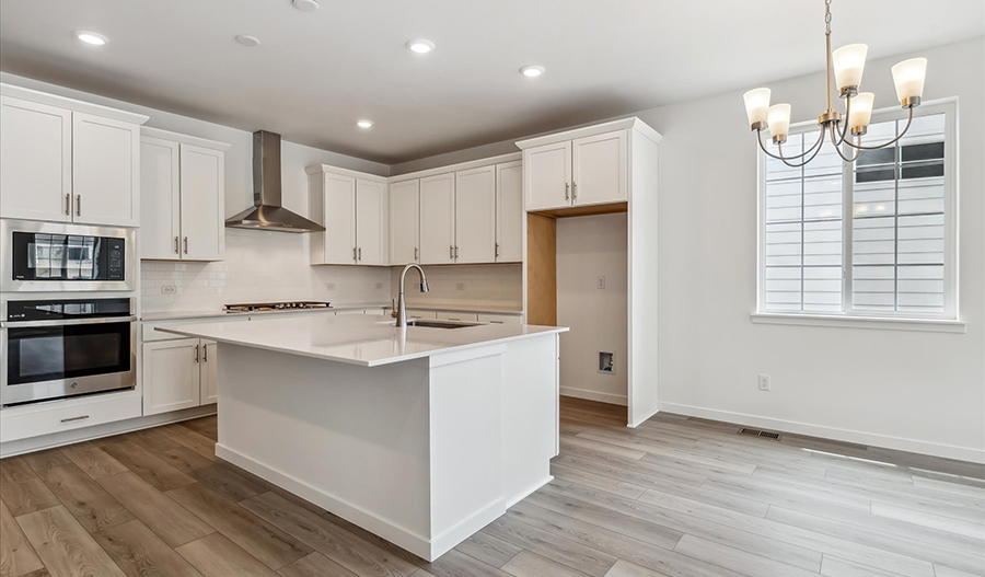 Kitchen of the Arlington floor plan