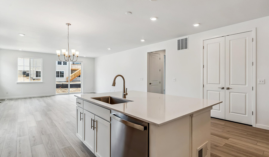 Kitchen  of the Arlington floor plan