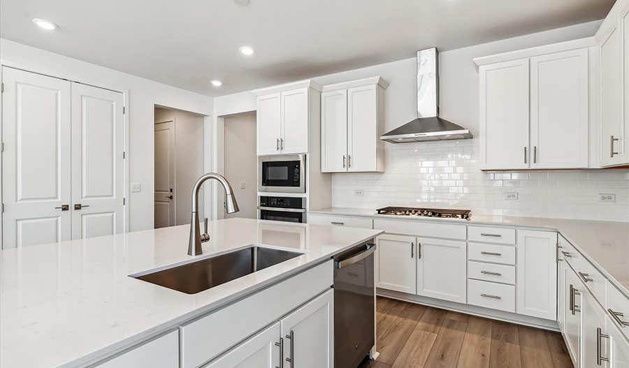 Kitchen of the Arlington floor plan