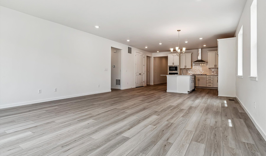 Bedroom of the Arlington floor plan