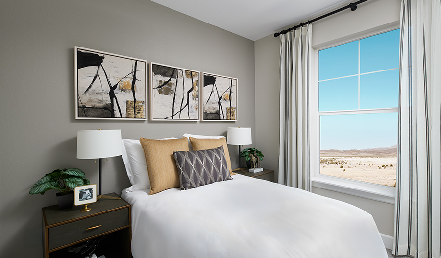 Bedroom of the Moonstone floor plan