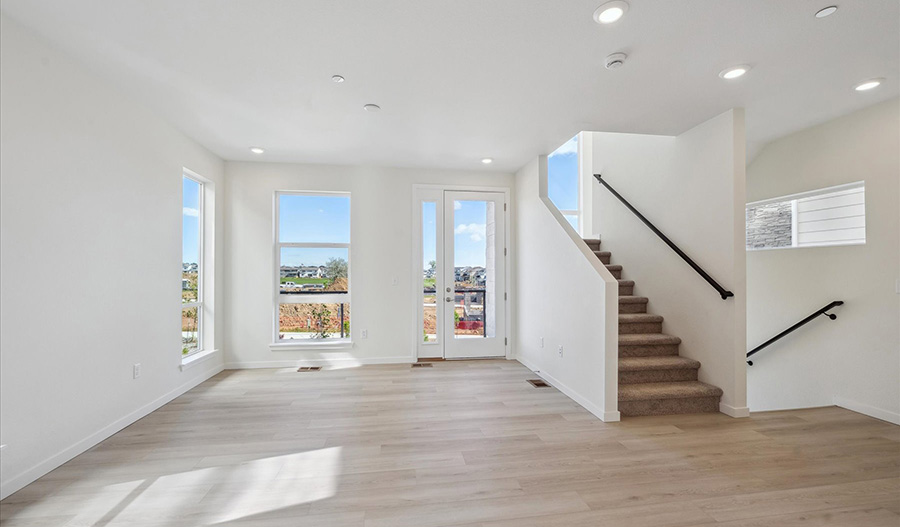 Great Room of the Greenwich floor plan