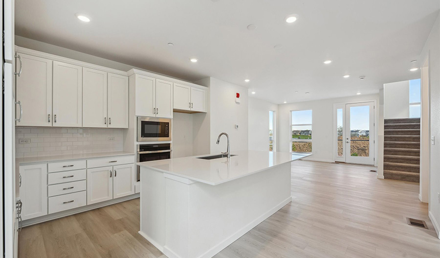 Kitchen of the Greenwich floor plan