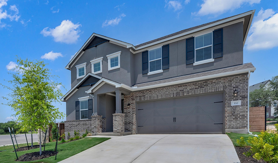 Exterior of the Elderberry floor plan