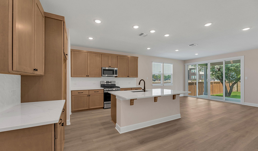 Kitchen of the Elderberry floor plan