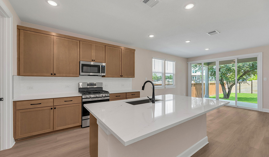 Kitchen of the Elderberry floor plan