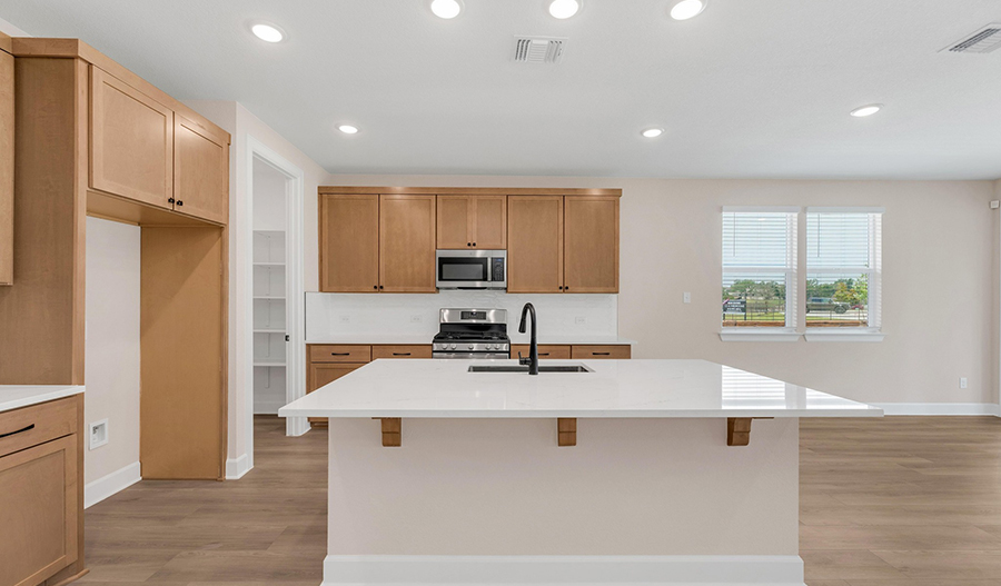 Kitchen of the Elderberry floor plan