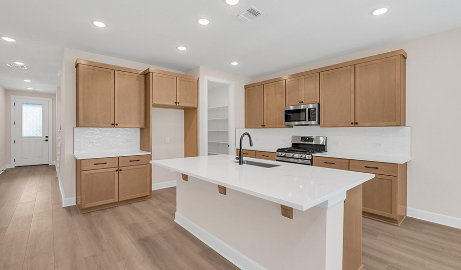 Kitchen of the Elderberry floor plan