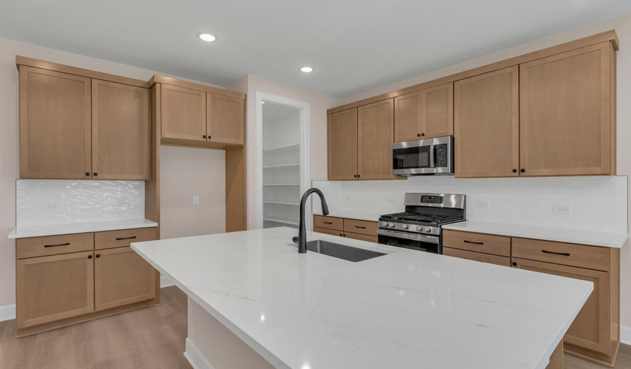 Kitchen of the Elderberry floor plan