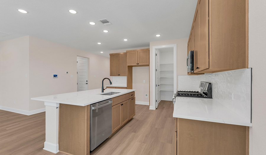 Kitchen of the Elderberry floor plan