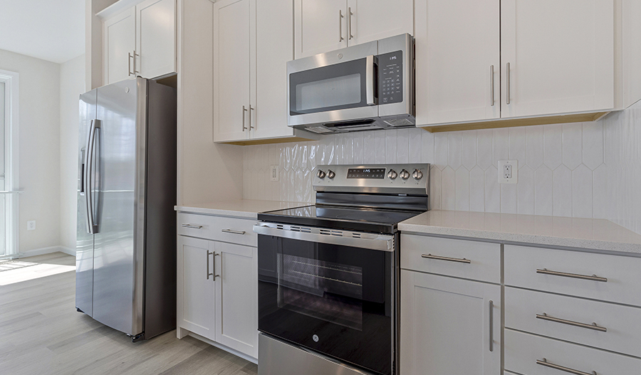 Kitchen of the Coral floor plan