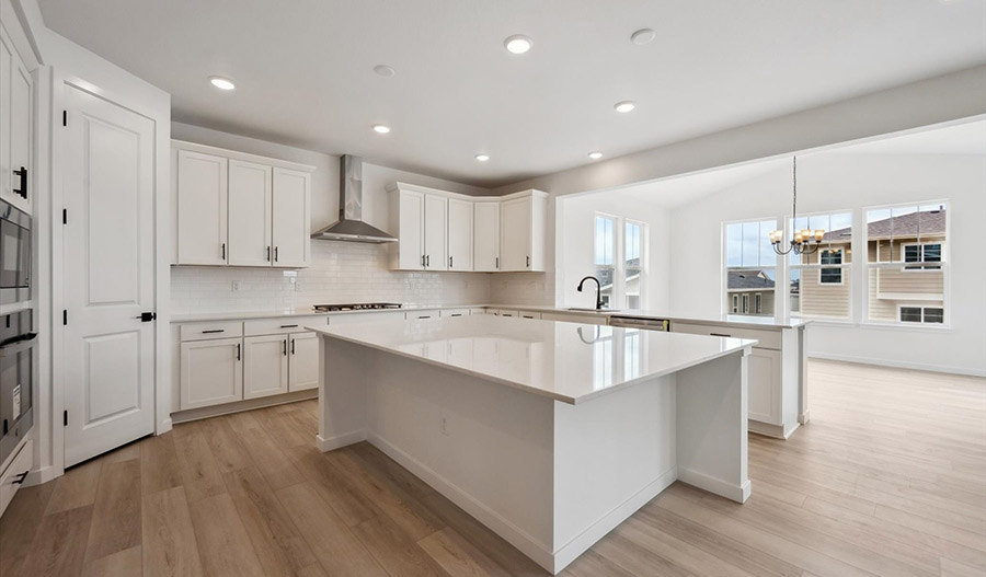 Kitchen of the Seth floor plan