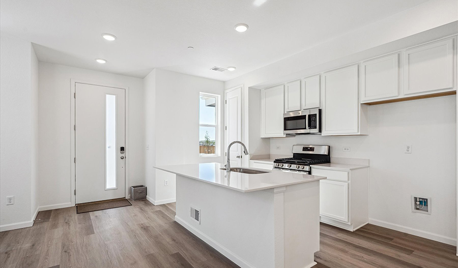 Kitchen of the Chicago floor plan
