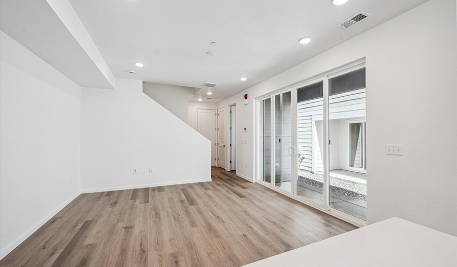 Great Room of the Chicago floor plan