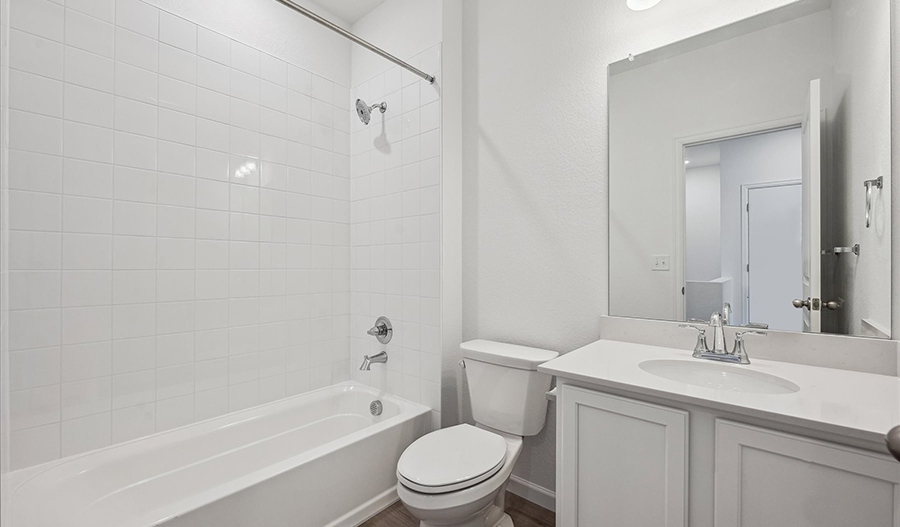Bathroom of the Chicago floor plan